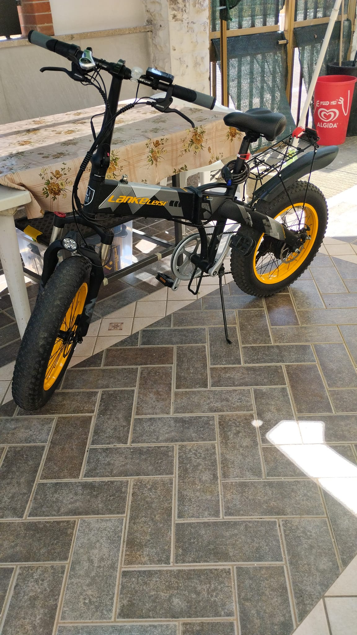 (EU Stock)Lankeleisi X3000 Plus Folding Electric Mountain Bike