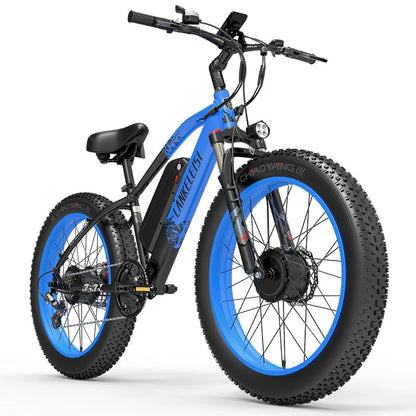 (EU Stock) LANKELEISI MG740PLUS Off-Road Ebike 2000W Brushless Motor 48V 20Ah Samsung Battery 26*4.0 Fat Tire Hydraulic Brake Electric Bike