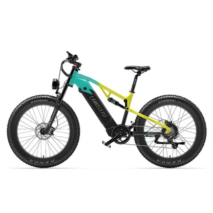 (EU Stock) LANKELEISI RV800PLUS Fat Tire Electric Bike 750W Brushless Motor 48V 20Ah Samsung Cell Battery 26*4.0 Off Road E-Bike Hydraulic Brake
