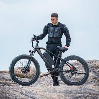 (EU Stock) LANKELEISI MG740PLUS Off-Road Ebike 2000W Brushless Motor 48V 20Ah Samsung Battery 26*4.0 Fat Tire Hydraulic Brake Electric Bike
