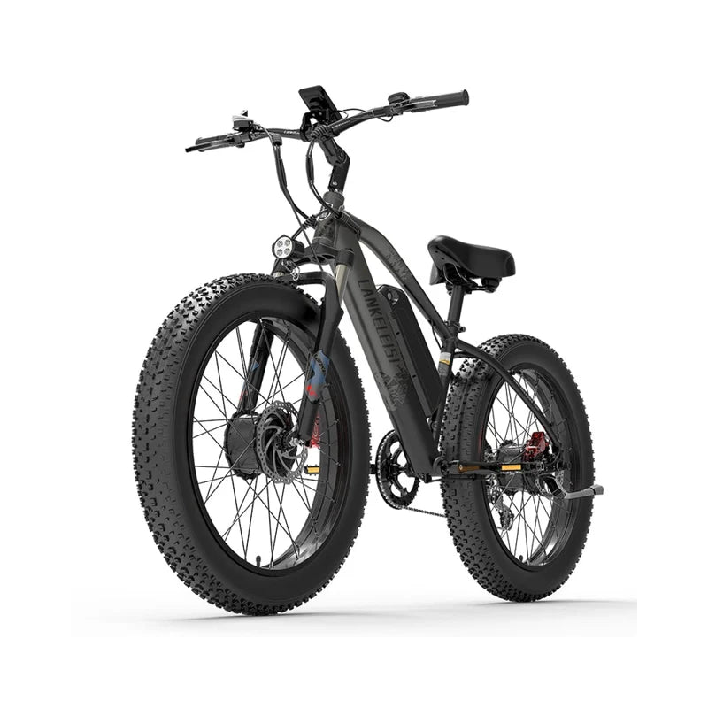 (EU Stock) LANKELEISI MG740PLUS Off-Road Ebike 2000W Brushless Motor 48V 20Ah Samsung Battery 26*4.0 Fat Tire Hydraulic Brake Electric Bike
