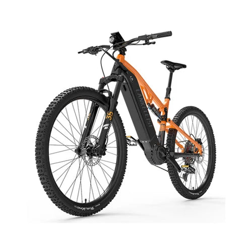 LANKELEISI GT800 Mid Drive Electric Mountain Bike 500W Bafang Motor 48V20Ah Samsung Battery 29 Inch Hydraulic Brake E-Bike